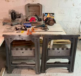 Delta 10' Power Miter Saw (model 36-070), Porter Cable Heavy Duty Circular Saw (model 743) And More