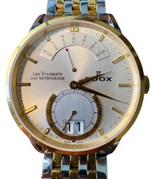Edox Les Vauberts  Day Retrograde Men's Watch