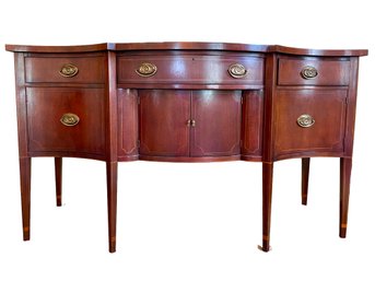 Vintage Baker Furniture Mahogany Federal Sideboard Server