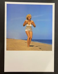 Marilyn Monroe Photo By Sam Shaw Fine Art Print