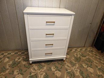 Modern White 4-drawer Dresser By Ameriwood Furniture