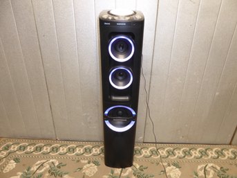 Magnavox Tower Speaker With Decorative Color Changing Lights