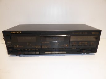 Vintage Scott Stereo Dual Cassette Deck