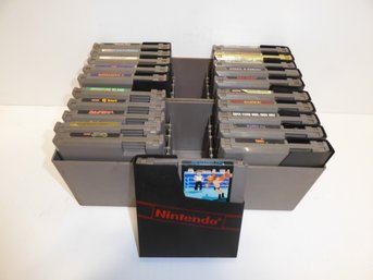 Vintage Nintendo Cartridge Game Lot