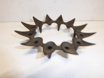 Vintage Cast Iron MCM Candleholder By Dansk