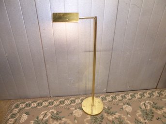 Vintage MCM Brass Floor Lamp With Dimming Switch