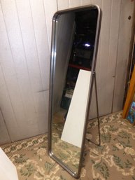 Folding Metal Frame Full-size Mirror