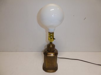 Vintage Brass Asian Table Lamp