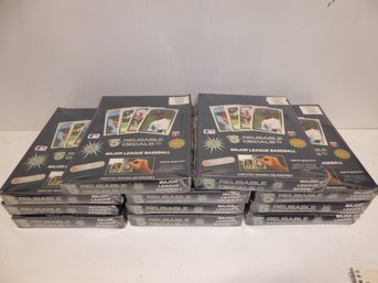 Case Plus One Sealed 1992 Reusable Baseball Decals