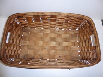 Vintage Hand Woven Basket