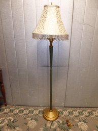 Green And Gold Parlor Lamp