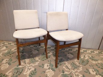 Pair Of Article Side Chairs