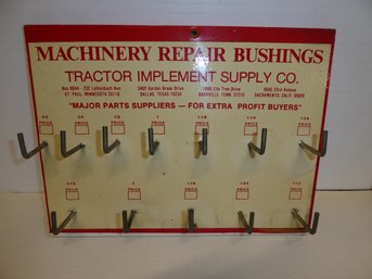 Vintage Machinery Repair Bushings Tractor Implement Supply Co. Store Display