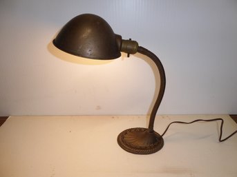 Antique Underwriter Laboratories Gooseneck Lamp