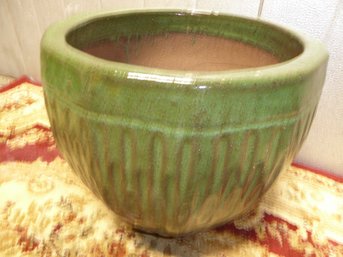 Large Glazed Plant Pot