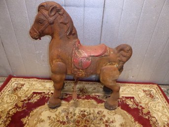 Vintage 1950's Mobo Metal Horse