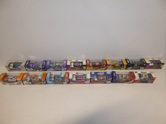 Lot Of Fifteen Daytona And Homestead Miami Diecast Cars In Boxes