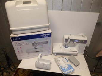Brother Computerized Sewing And Quilting Machine With Case And Box