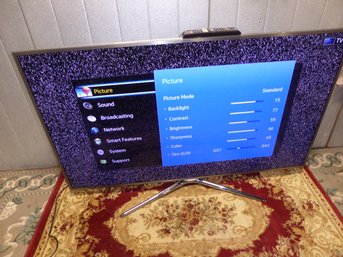 Samsung 60-inch TV On Swivel Base With Remote