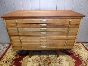 Vintage MCM 8-drawer Machinist Chest