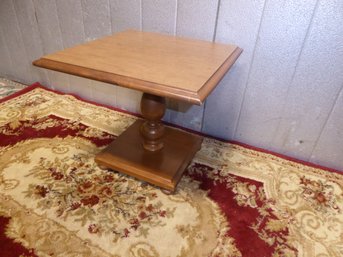 Vintage Solid Maple End Table