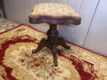 Antique Piano Stool