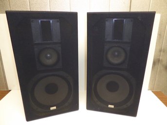 Pair Of Vintage Sansui Floor Speakers