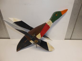 Vintage Duck Whirligig