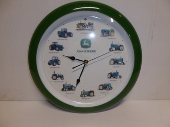 John Deere Battery Operated Wall Clock