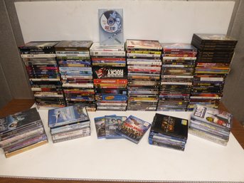 Huge Lot Of DVD And Blu-Ray Movies