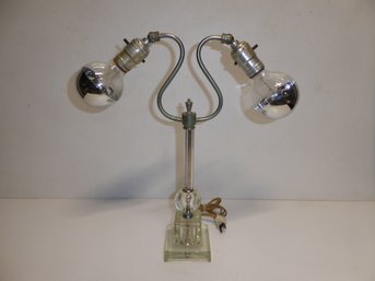 Vintage American Machine Age Art Deco Lamp