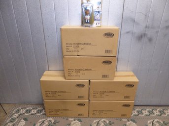 Lot Of 6 Cases Roger Clemens Bobbleheads