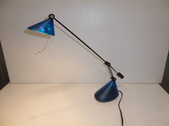 Blue Post-modern Adjustable Desk Or Table Lamp