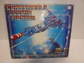 Vintage Convertible Cosmic Fighter In Box