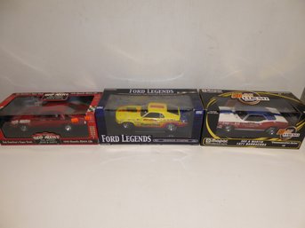 Lot Of Three 1/18 Scale Diecast Cars