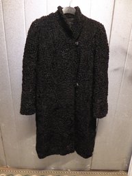 Vintage Persian Lamb Fur Coat By Glotzer And Glotzer Co.
