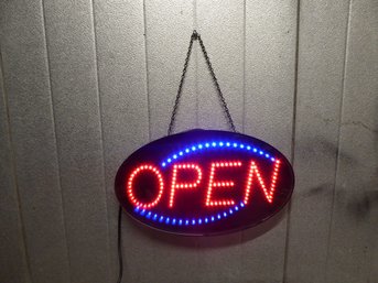Light Up Open Sign