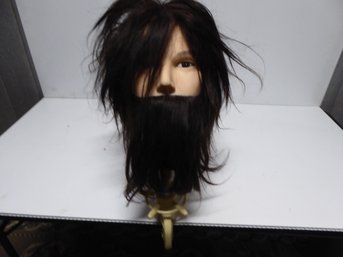 Cosmetology Burmax Dylan Head With Hair And Beard