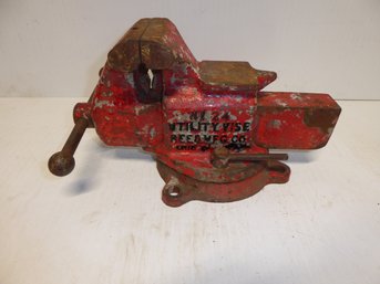 Vintage Red Utility Vise By Reed Mfg. Co.