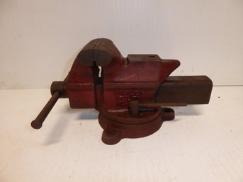 Vintage Red Simplex Utility Vise