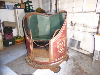Vintage Dark Ride Car From Amusement Park