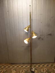 Vintage MCM Tension Pole Floor Lamp