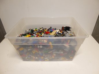 Large Tub Of Lego Pieces