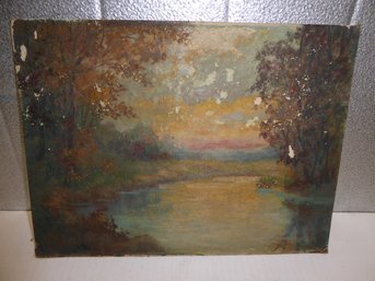 Oil Painting On Canvas Board