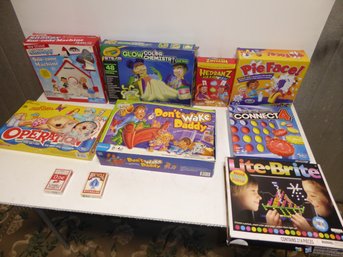 Miscellaneous Lot Of Children's Games