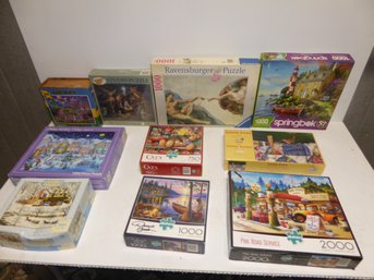 Miscellaneous Puzzle Lot