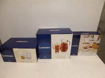 NIB Luminarc Kitchen Items