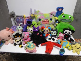 First Large Lot Of Plush Dolls
