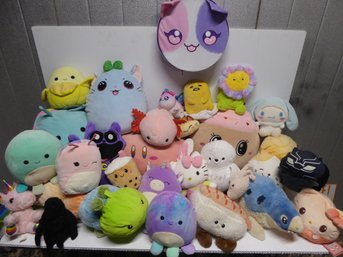 Sixth Large Lot Of Plush Dolls