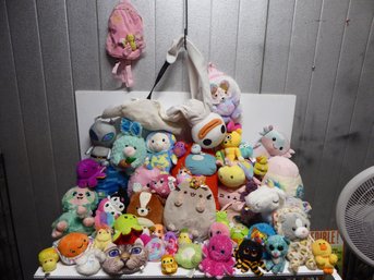Large And Last Lot Of Plush Dolls